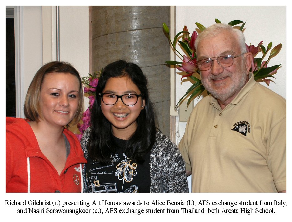 2012 Peace Poetry Contest art award recepients